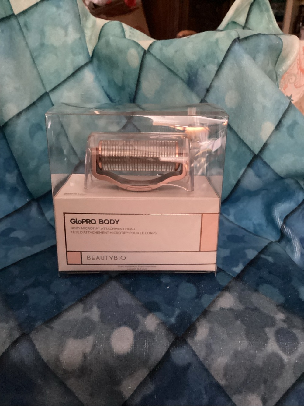 BEAUTYBIO GloPRO Body,face,eye,lip Microtip Attachments -Rose Gold/White